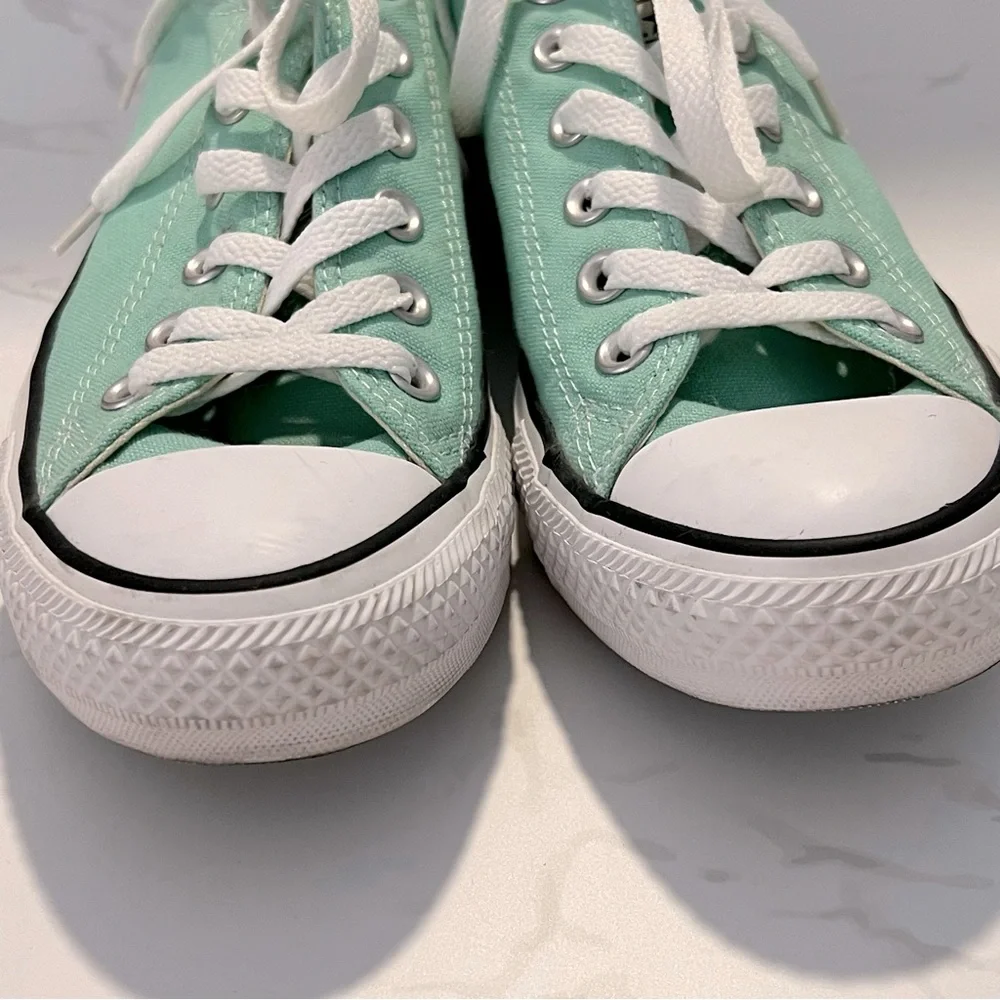 Converse Chuck Taylor All Star Mint Low Top Sneakers - Picture 4 of 12